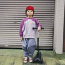 ★入荷済み★BASIC★ns-621-005 nunuforme ヌヌフォルム オックスポインテッドパンツ Bluegray