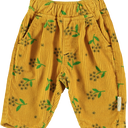 ★40%OFF★2024AW★piupiuchick ピウピウチック tousers yellow mustard w/flowers allover  UN2402
