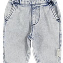 ★40%OFF★2024AW★piupiuchick ピウピウチック baby trousers washed blue denim  BB2410