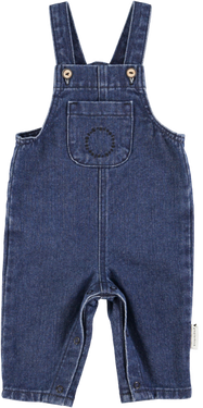 ★40%OFF★2024AW★piupiuchick ピウピウチック baby dungarees navy denim BB2407