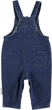 ★40%OFF★2024AW★piupiuchick ピウピウチック baby dungarees navy denim BB2407