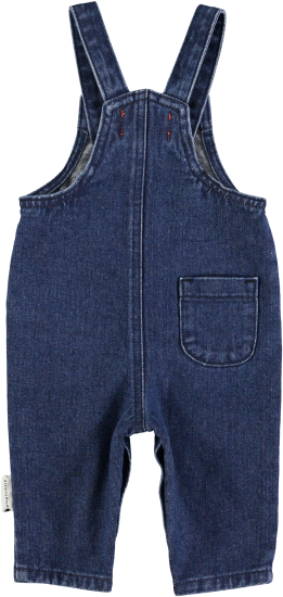 ★40%OFF★2024AW★piupiuchick ピウピウチック baby dungarees navy denim BB2407