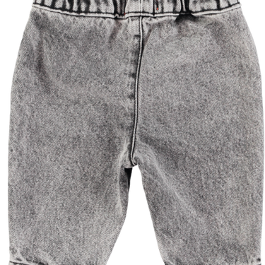 ★40%OFF★2024AW★piupiuchick ピウピウチック baby trousers washed black denim BB2410A