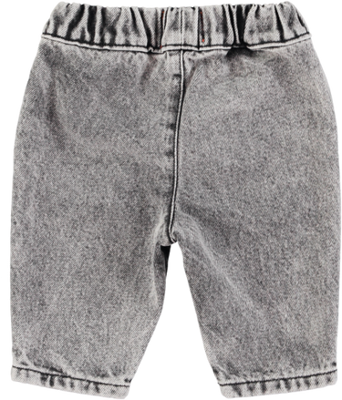 ★40%OFF★2024AW★piupiuchick ピウピウチック baby trousers washed black denim BB2410A