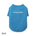 MANDARINE BROTHERS マンダリンブラザーズ Cool Cocktail T-shirt クールカクテルTシャツドッグウェア 犬服 1402