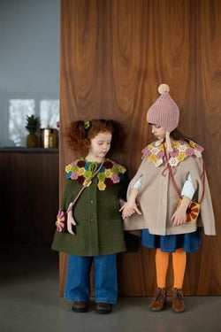 ★40%OFF★2024AW★Kalinka Kids カリンカキッズ Margarita Bag Chestnut / Blush