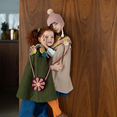 ★40%OFF★2024AW★Kalinka Kids カリンカキッズ Margarita Bag Chestnut / Blush