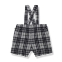 ★30%OFF★2024AW★1+in the family ワンモアインザ・ファミリー EDUARD bermuda w/straps anthracite #466415541