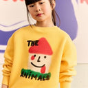 ★30%OFF★PRE 2024AW collection★The Animals Observatory Bear Sweatshirt Yellow F24003_014_EM