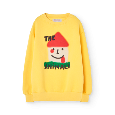 ★30%OFF★PRE 2024AW collection★The Animals Observatory Bear Sweatshirt Yellow F24003_014_EM
