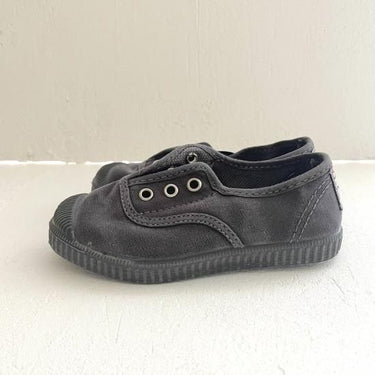 CIENTA シエンタ デッキシューズ NEGRO ENZ/ムラ染め ブラック N70777 01