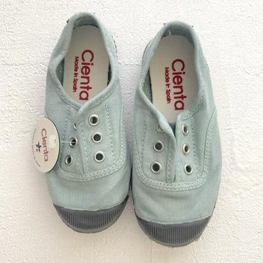 ★CIENTA シエンタ デッキシューズ★AQUA ENZ/ムラ染め アクア N70777 164