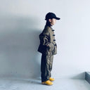 ★30%OFF★2024AW★frankygrow フランキーグロウ GURUGURU QUILTING SIDE GATHERED PANTS OLIVE 24FWBT-357