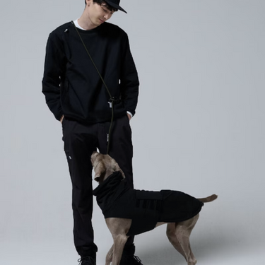 Gris グリ LITE RAIN COAT �U ドッグレインコート PEAT BLACK