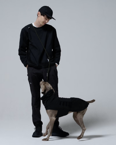 Gris グリ LITE RAIN COAT �U ドッグレインコート PEAT BLACK