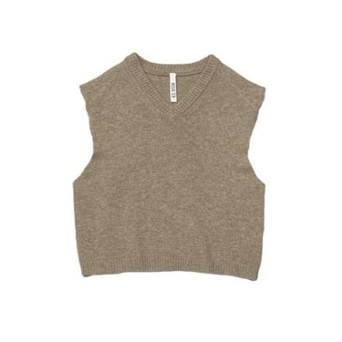 ★入荷済み★2024AW★MOUN TEN. マウンテン merino oversized vest latte MK07-1619