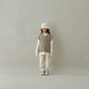 ★入荷済み★2024AW★MOUN TEN. マウンテン merino oversized vest latte MK07-1619