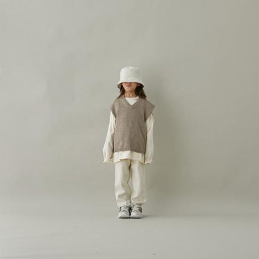 ★入荷済み★2024AW★MOUN TEN. マウンテン merino oversized vest latte MK07-1619