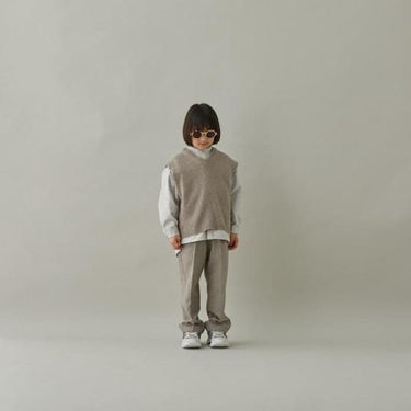 ★入荷済み★2024AW★MOUN TEN. マウンテン merino oversized vest latte MK07-1619