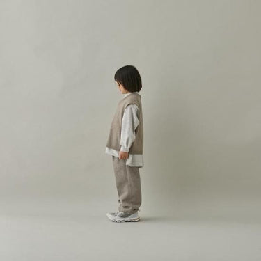 ★入荷済み★2024AW★MOUN TEN. マウンテン merino oversized vest latte MK07-1619