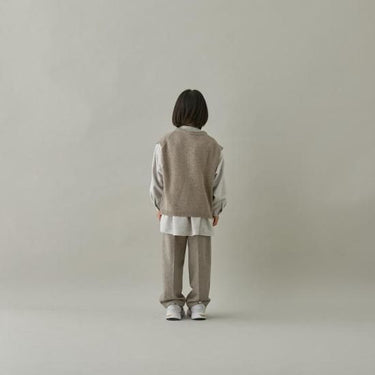 ★入荷済み★2024AW★MOUN TEN. マウンテン merino oversized vest latte MK07-1619