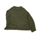 ★2024AW★MOUN TEN. マウンテン merino wide back york knit olive ADULT MK08-1620