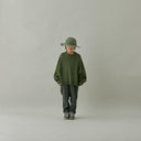 ★2024AW★MOUN TEN. マウンテン merino wide back york knit olive ADULT MK08-1620