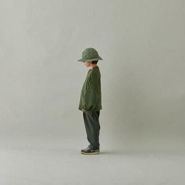 ★2024AW★MOUN TEN. マウンテン merino wide back york knit olive ADULT MK08-1620