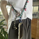 Aurelie Mathigot オレリーマティゴ スマホ ショルダー ストラップ black