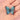Coucou Suzette ククシュゼット Blue Butterfly Hair Clip ちょうちょ ヘアクリップ