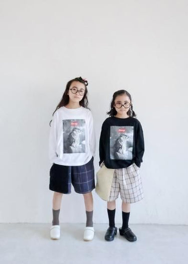 ★30%OFF★2024AW★michirico ミチリコ Owl Sleep T ブラック MR24AW-03(kids/womens)