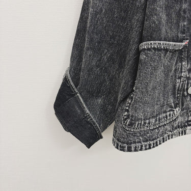 ★入荷済み★2025AW★MARET マレ ブラックデニムドッキングジャケット 2BK M25A25