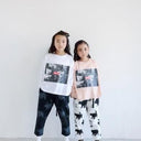 ★30%OFF★2024AW★michirico ミチリコ Little break pants ブラック MR24AW-18(kids)