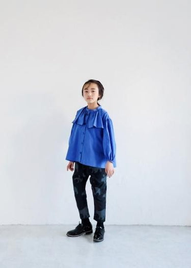 ★30%OFF★2024AW★michirico ミチリコ Little break pants ブラック MR24AW-18(kids)