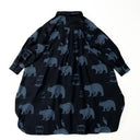 ★30%OFF★2024AW★michirico ミチリコ Little break big shirts ブラック womens MR24AW-20