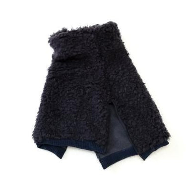 ★30%OFF★2024AW★michirico ミチリコ Boa neck warmer ブラック MR24AW-32(kids/womens)