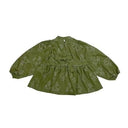 ★30%OFF★2024AW★UNIONINI ユニオニーニ embroidery blouse olive WOMEN BL-025