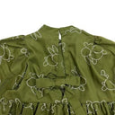 ★30%OFF★2024AW★UNIONINI ユニオニーニ embroidery blouse olive WOMEN BL-025