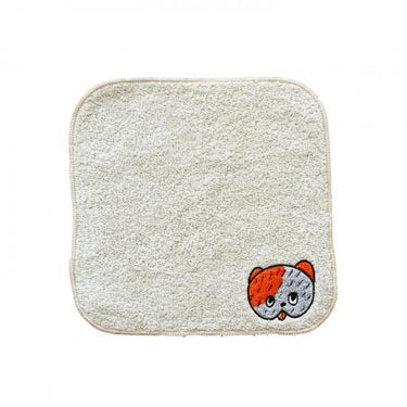 山鳩舎 Yamabatosha Embroidered towel mochi タオルハンカチ 810001