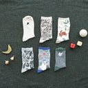 松尾ミユキ Matsuo Miyuki Socks Rib Tora 110432