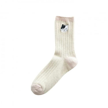 松尾ミユキ Matsuo Miyuki Socks Rib Buchi 110433