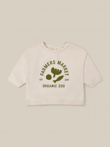 ★30%OFF★organic zoo オーガニックズー Market Logo Sweatshirt 15MARKETBSOZ