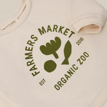 ★30%OFF★organic zoo オーガニックズー Market Logo Sweatshirt 15MARKETBSOZ