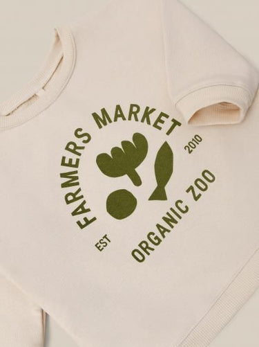 ★30%OFF★organic zoo オーガニックズー Market Logo Sweatshirt 15MARKETBSOZ