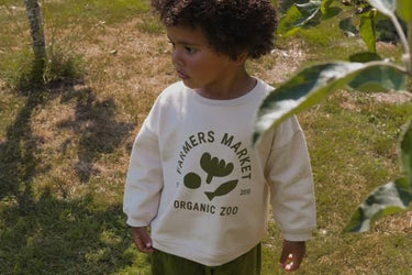 ★30%OFF★organic zoo オーガニックズー Market Logo Sweatshirt 15MARKETBSOZ