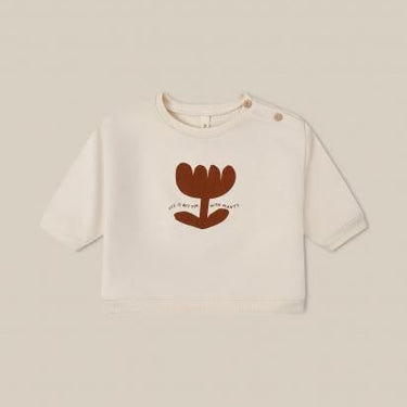 ★30%OFF★organic zoo オーガニックズー Plant Slogan Sweatshirt 15PLANTBSOZ