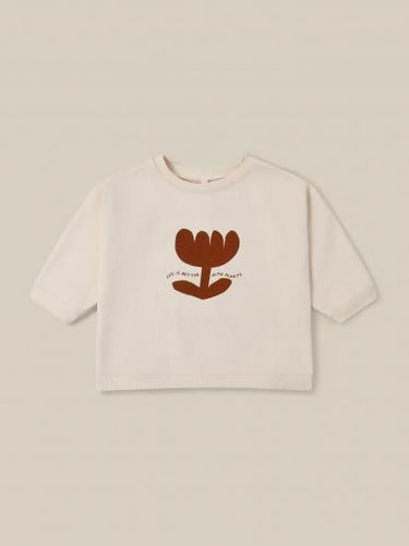 ★30%OFF★organic zoo オーガニックズー Plant Slogan Sweatshirt 15PLANTBSOZ