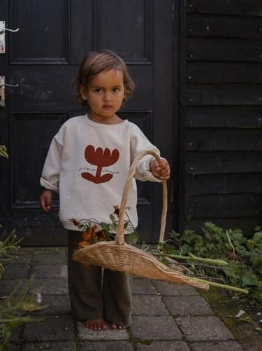 ★30%OFF★organic zoo オーガニックズー Plant Slogan Sweatshirt 15PLANTBSOZ
