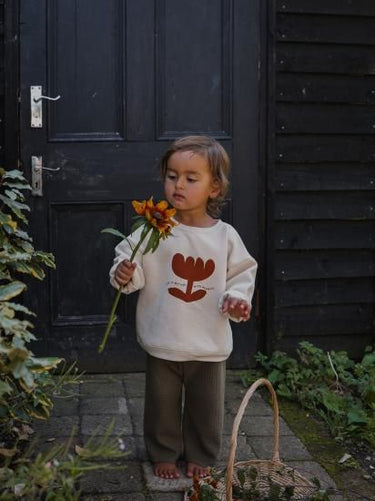 ★30%OFF★organic zoo オーガニックズー Plant Slogan Sweatshirt 15PLANTBSOZ