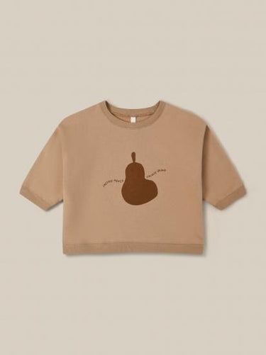 ★30%OFF★organic zoo オーガニックズー Pear Slogan Sweatshirt 15PEARBSOZ